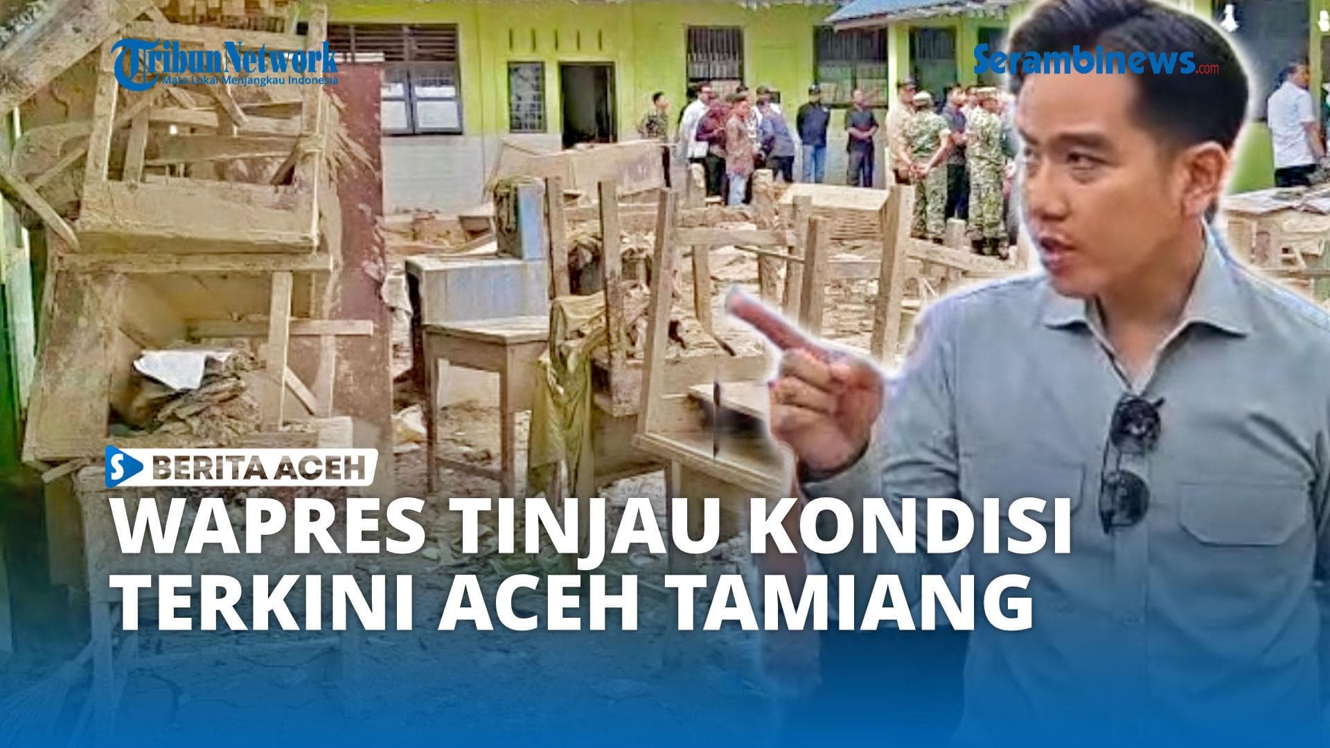 Wapres Tinjau Kerusakan Sekolah dan Hunian Korban Banjir di Aceh Tamiang