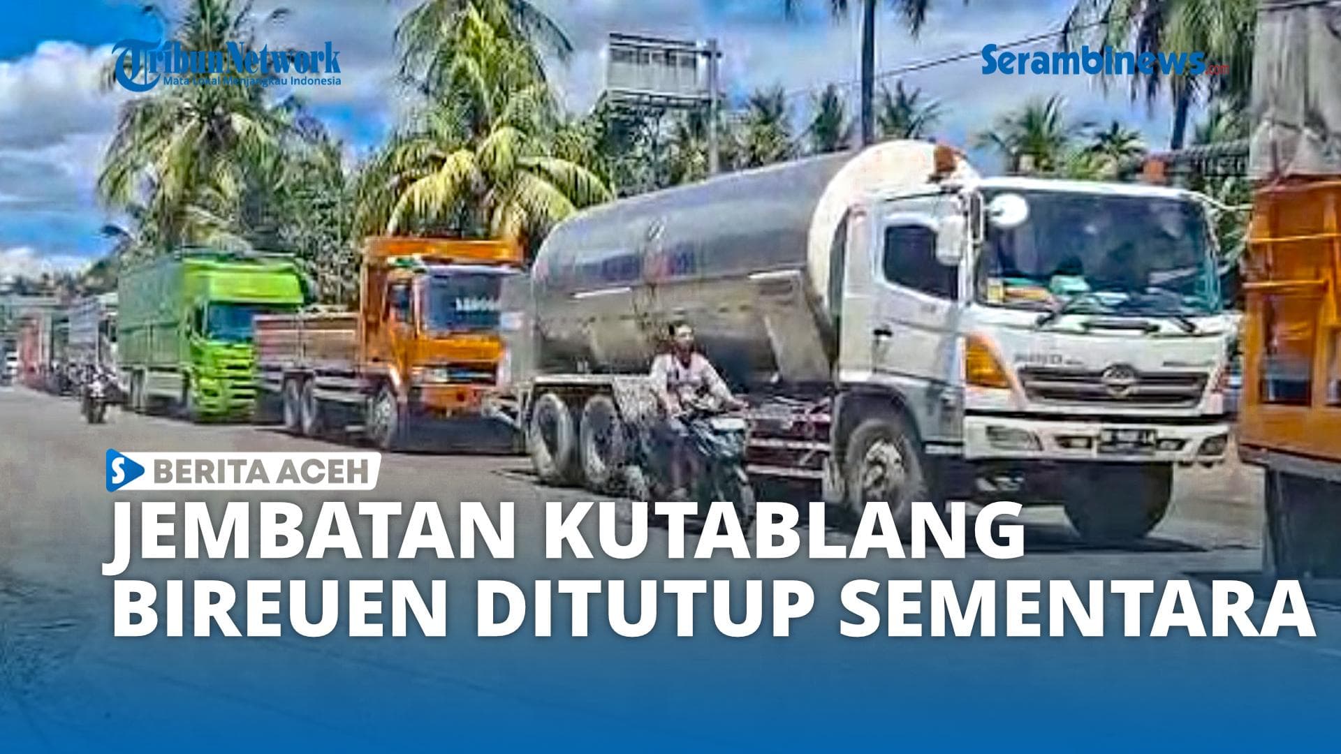 Jembatan Kutablang Bireuen Sering Tutup Akibat Truk Berat Lebih 30 Ton