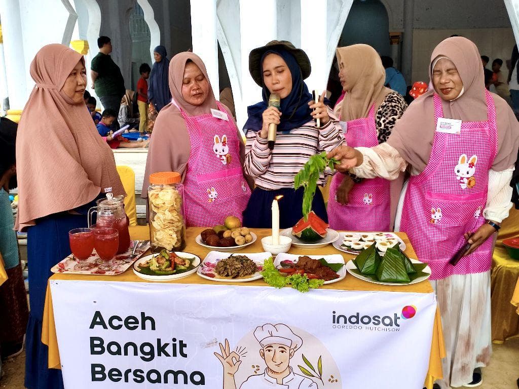 Warga Lintang Atas Bangkit Bersama Lomba Memasak Pasca Banjir