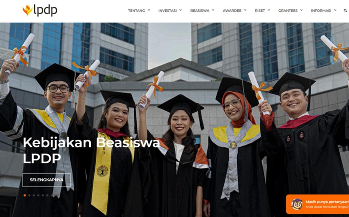 Beasiswa LPDP 2026 Dibuka, Warga Aceh Bisa Daftar Hingga 23 Februari