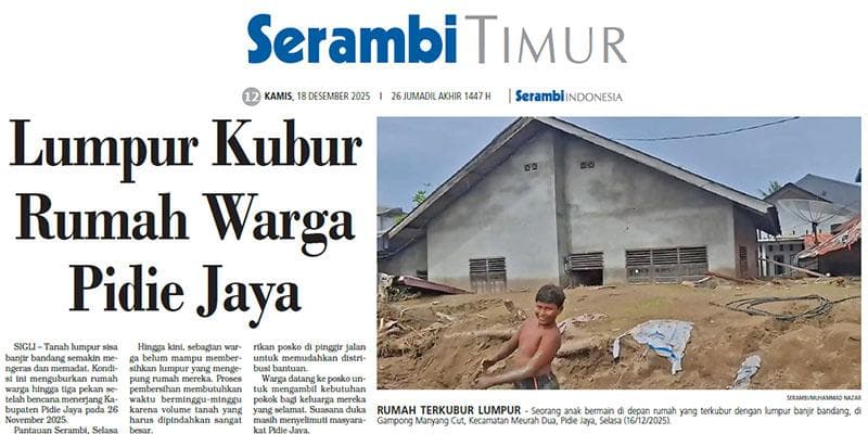Rumah Terkubur, tapi Masa Depan Jangan!
