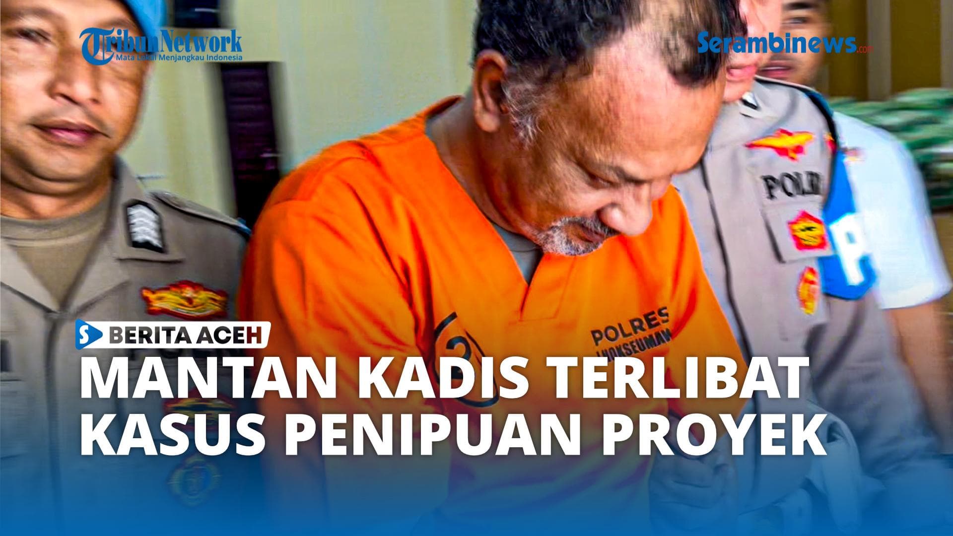 Mantan Kadis Bener Meriah Ditahan, Tipu Rp696 Juta Proyek Palsu