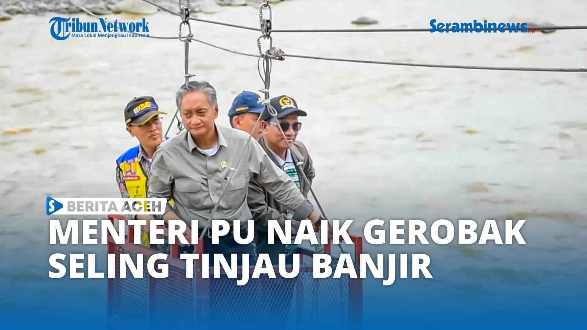 Menteri PU Tinjau Banjir Bireuen Naik Gerobak, Janji Perbaikan Infrastruktur
