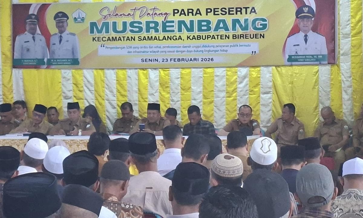 Bupati Bireuen Prioritaskan Pemulihan Pasca Banjir di Samalanga