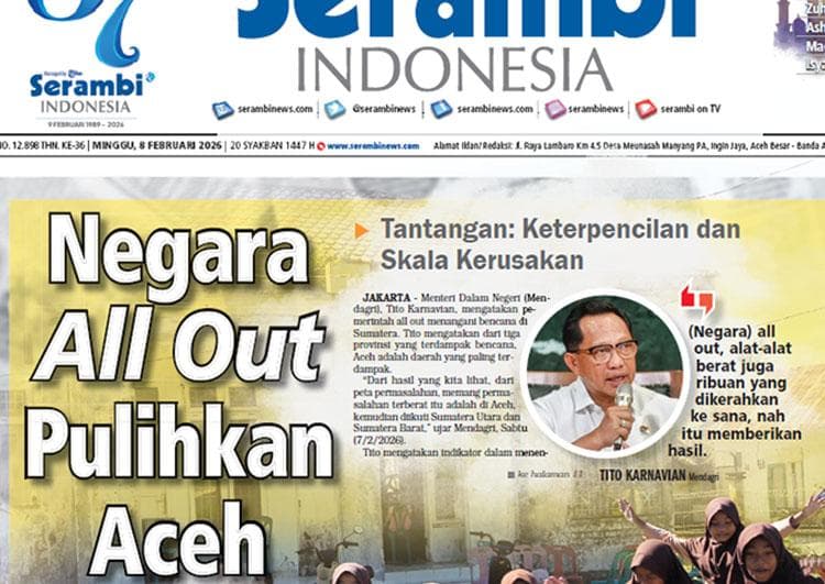 Aceh Terdampak Terberat, 1.455 Desa Rusak, Pemerintah All Out