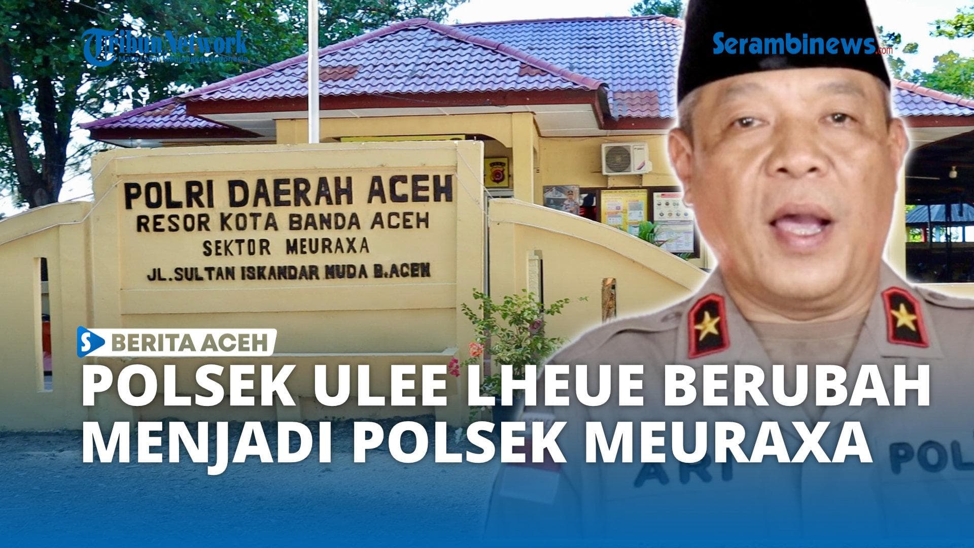Wakapolda Aceh Resmikan Polsek Meuraxa dan Mesjid Raya untuk Layani Masyarakat Lebih Dekat