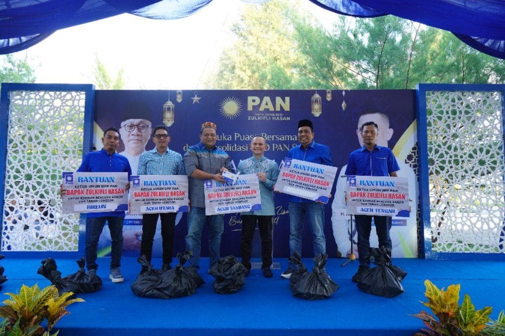PAN Aceh Salurkan Rp1 Miliar untuk Korban Bencana di 8 Kabupaten