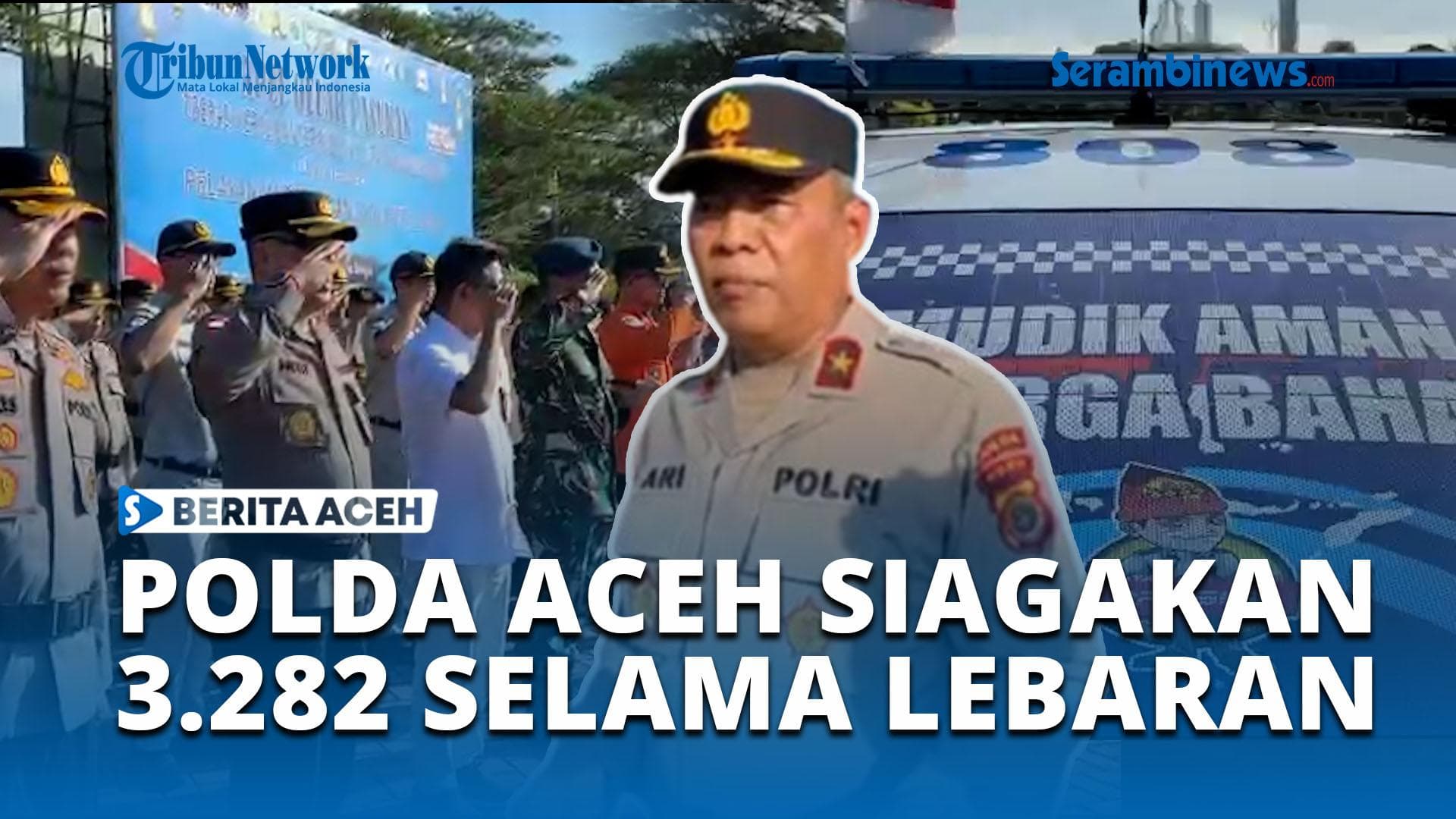 Polda Aceh Siagakan 3.282 Personel Amankan Mudik Lebaran 2026
