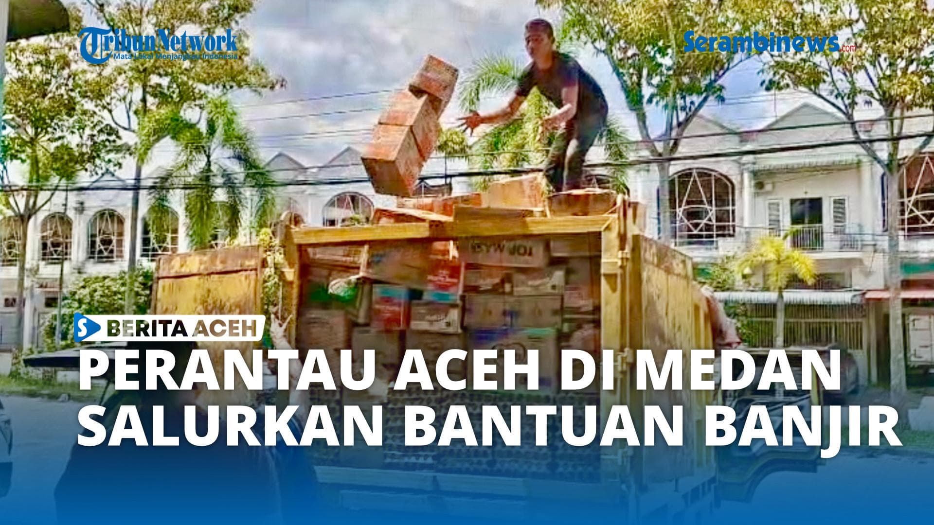 Perantau Aceh di Medan Salurkan Bantuan Pakan Ternak Pascabanjir Aceh Tamiang