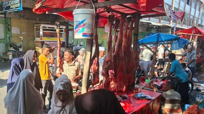Harga Daging Meugang di Bireuen Stabil Rp 180 Ribu per Kilogram