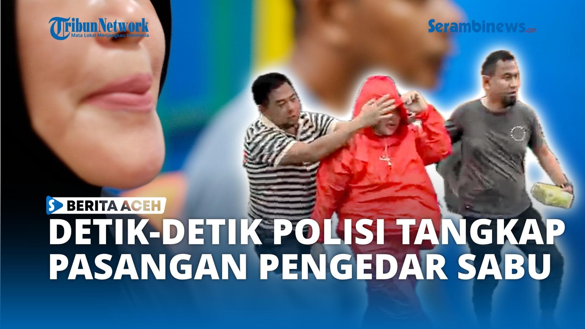Polisi Tangkap Pasangan Pengedar 1 Kg Sabu di SPBU Geudong Aceh Utara
