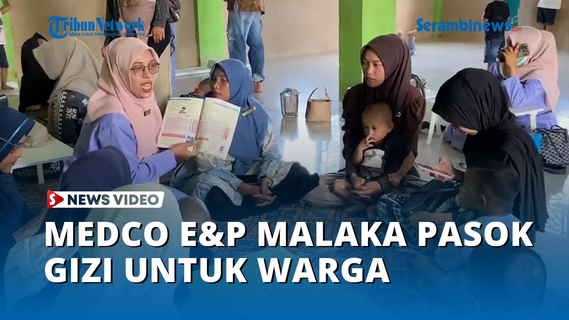 Medco E&P Bantu Gizi Warga Aceh Timur Pasca Banjir di Alue Ie Mirah