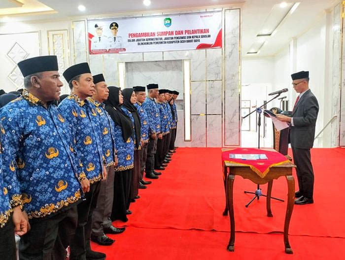 71 Pejabat Eselon III dan IV Aceh Barat Daya Dilantik, Ini Dampaknya untuk Pelayanan Publik