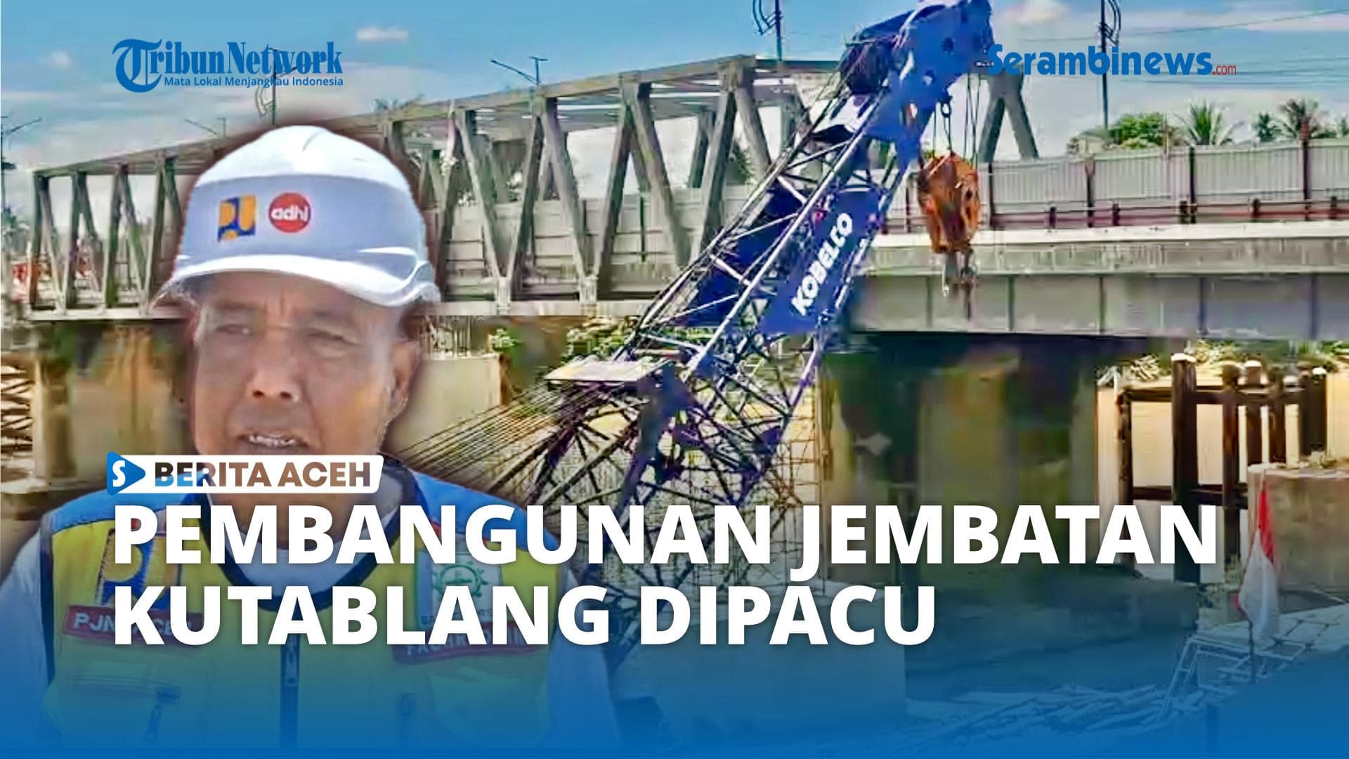 Pembangunan Jembatan Kutablang Bireuen Capai 33,81 Persen, Lalu Lintas Tetap Lancar