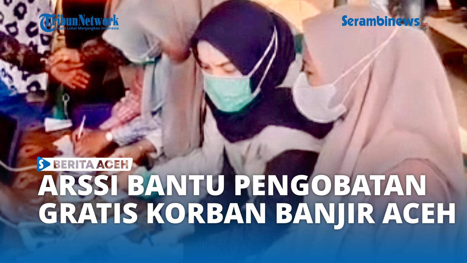 ARSSI Salurkan Bantuan dan Pengobatan Gratis untuk Korban Banjir Aceh Utara dan Aceh Timur