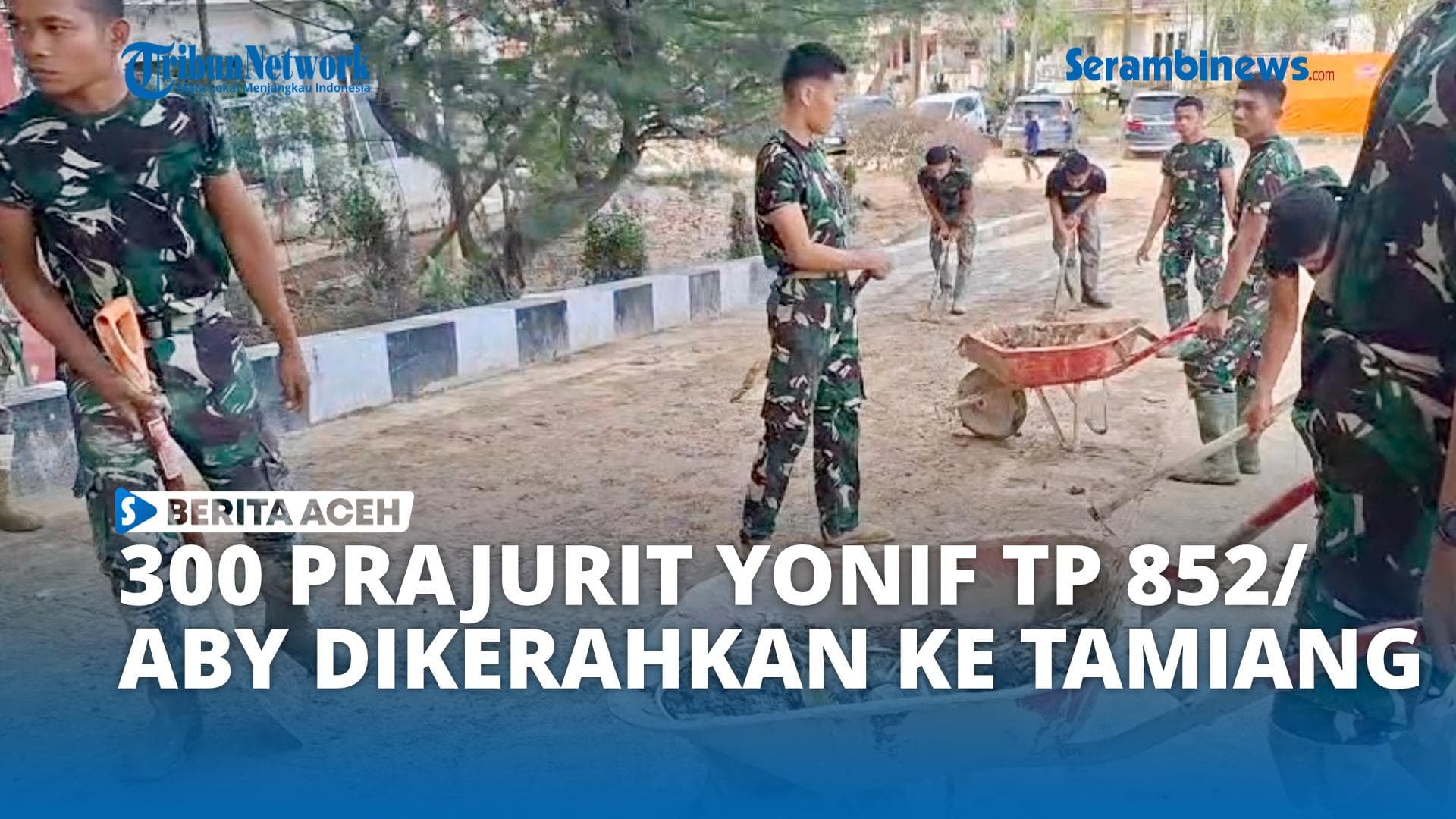 300 Prajurit TNI Bersihkan Aceh Tamiang Pasca Banjir Bandang