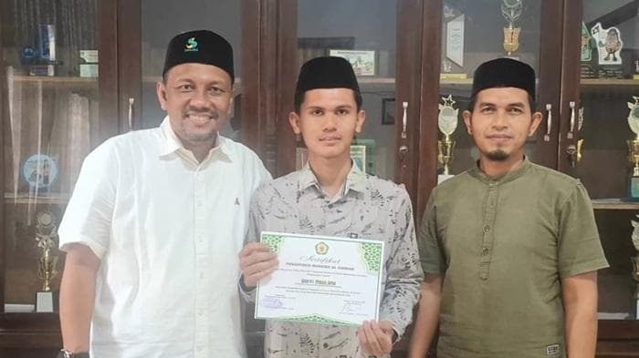 Santri Bireuen Hafal 10 Juz Alquran, Berpeluang Raih Beasiswa Timur Tengah