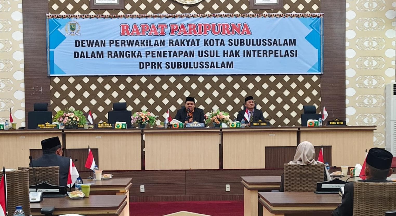 DPRK Subulussalam Interpelasi Wali Kota Soal Anggaran Tekor Rp 109 Miliar