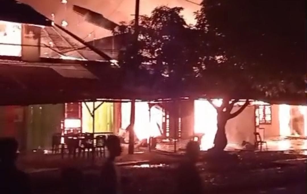 13 Ruko di Aceh Selatan Hangus Terbakar, Kerugian Rp2 Miliar