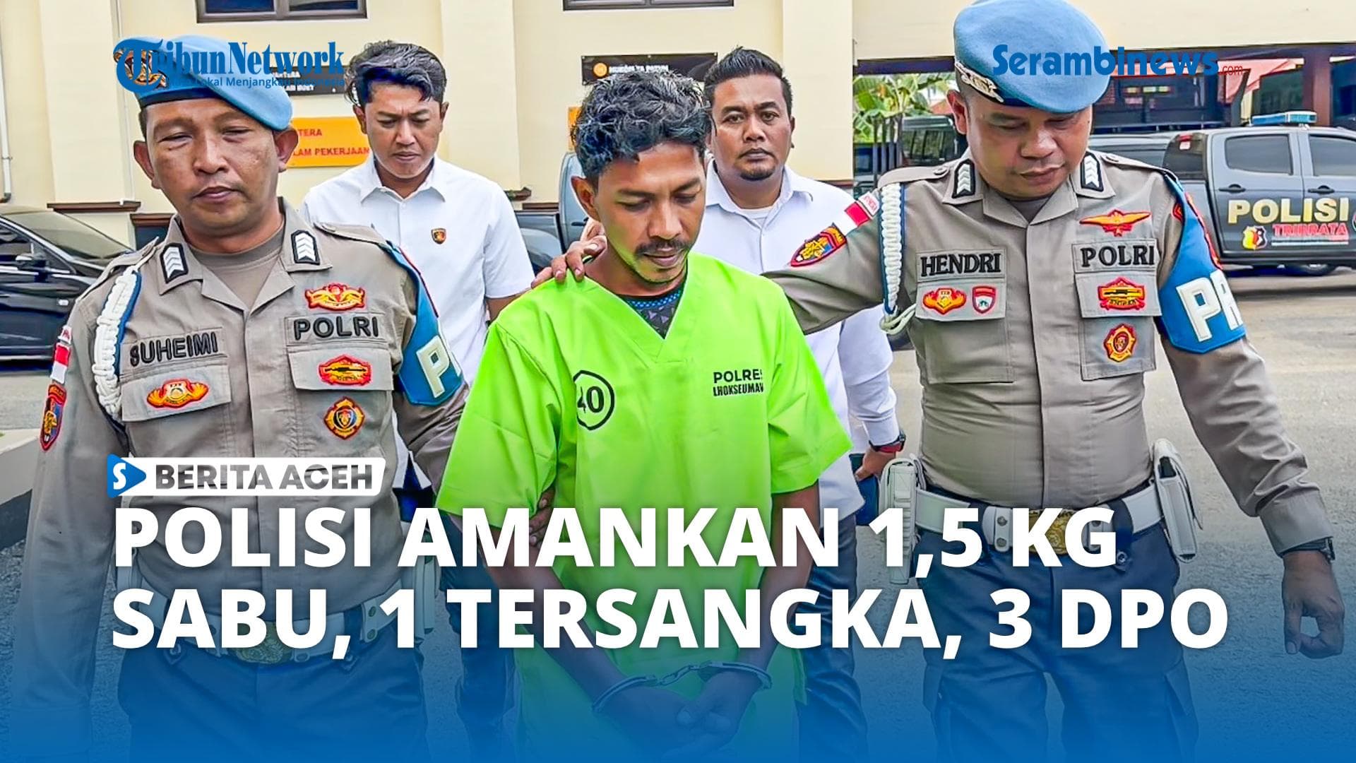 Polisi Sita 1,5 Kg Sabu di Lhokseumawe, Tiga Pelaku Diburu Polisi