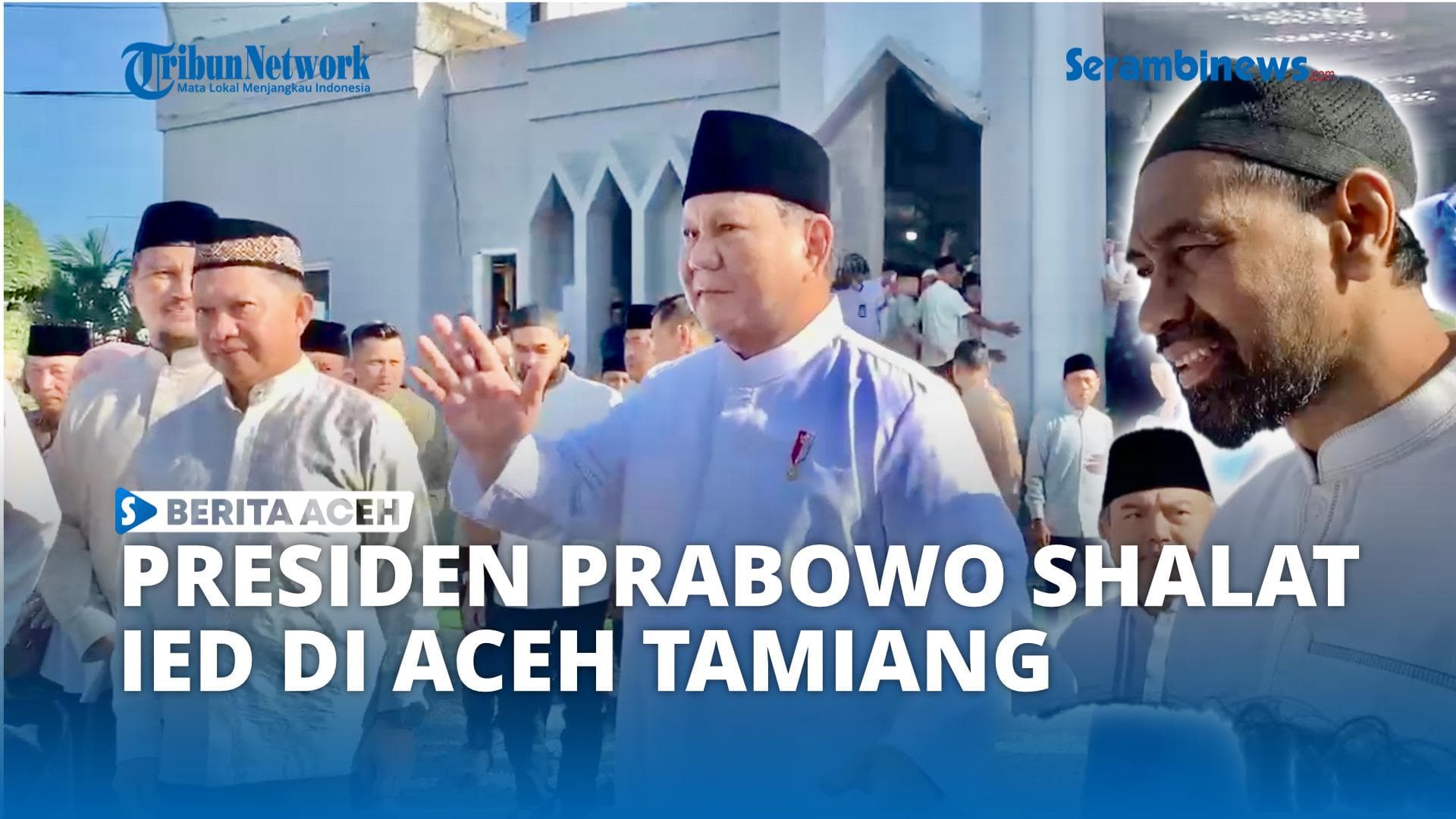 Prabowo Shalat Ied di Aceh Tamiang, Pemulihan Pascabanjir Dikebut