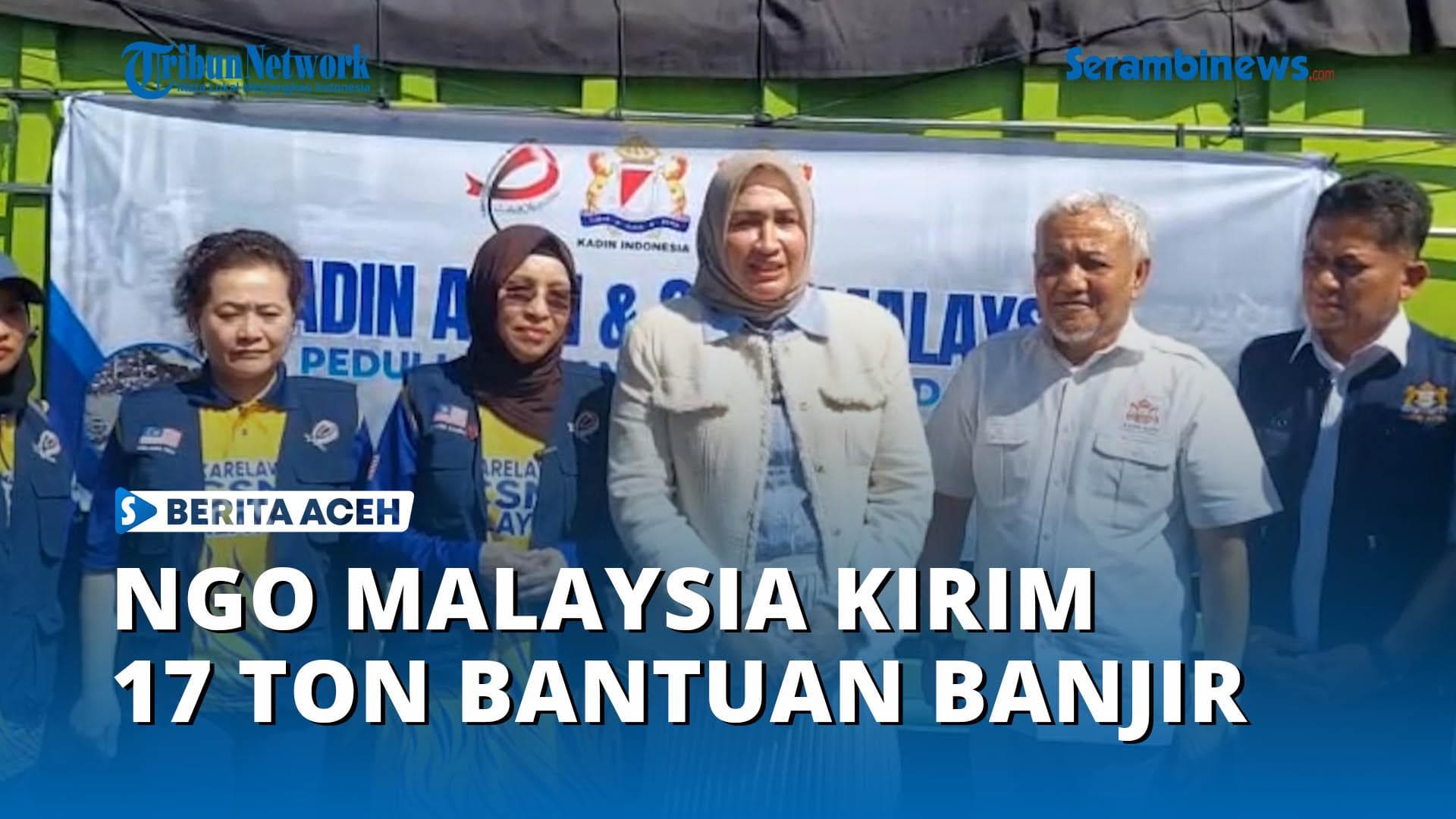 NGO Malaysia Kirim 17 Ton Bantuan untuk Korban Banjir Aceh Utara dan Aceh Timur