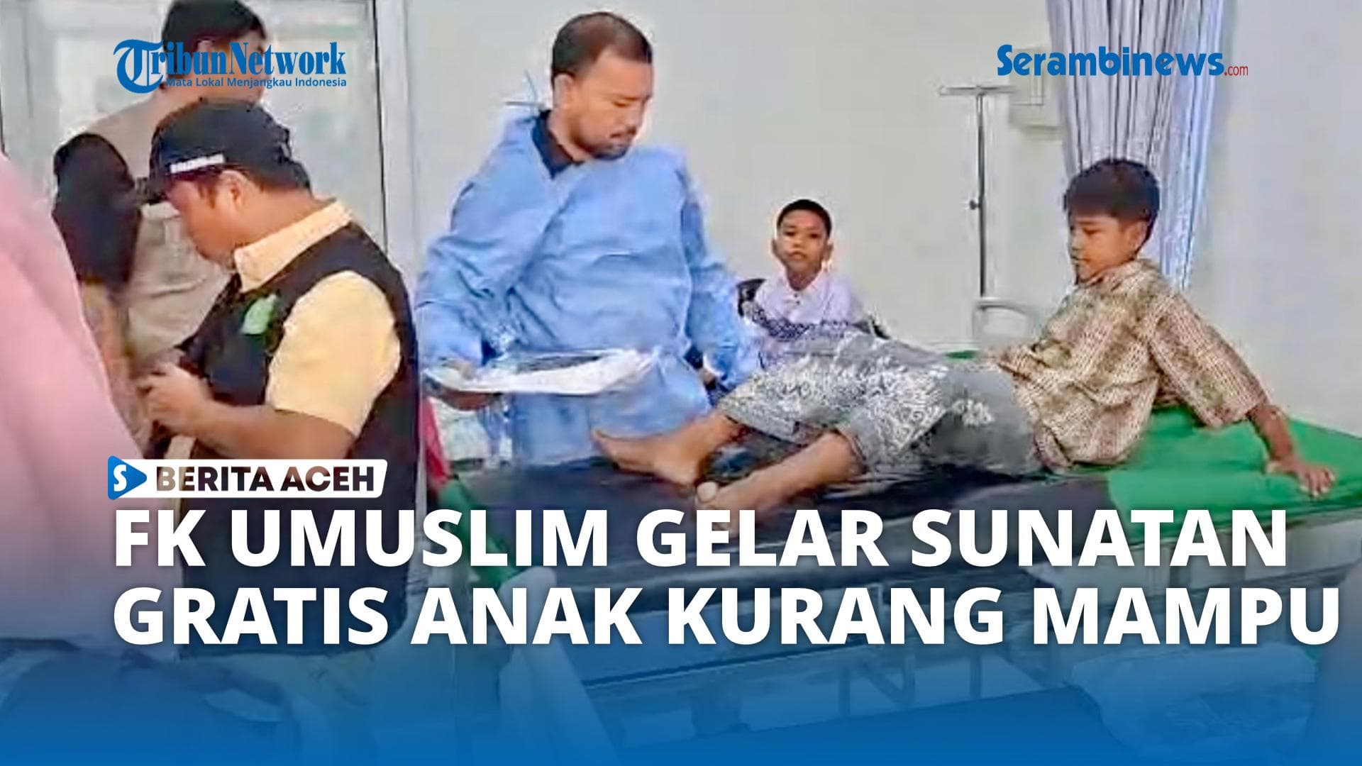 FK Umuslim Bireuen Gelar Sunat Massal Gratis untuk Anak Kurang Mampu dan Korban Banjir