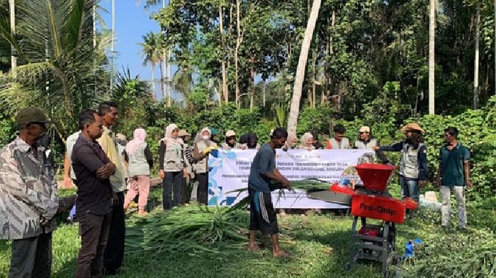 Mahasiswa USK Bantu Warga Teupin Raya Bangkit Pasca Banjir 2026