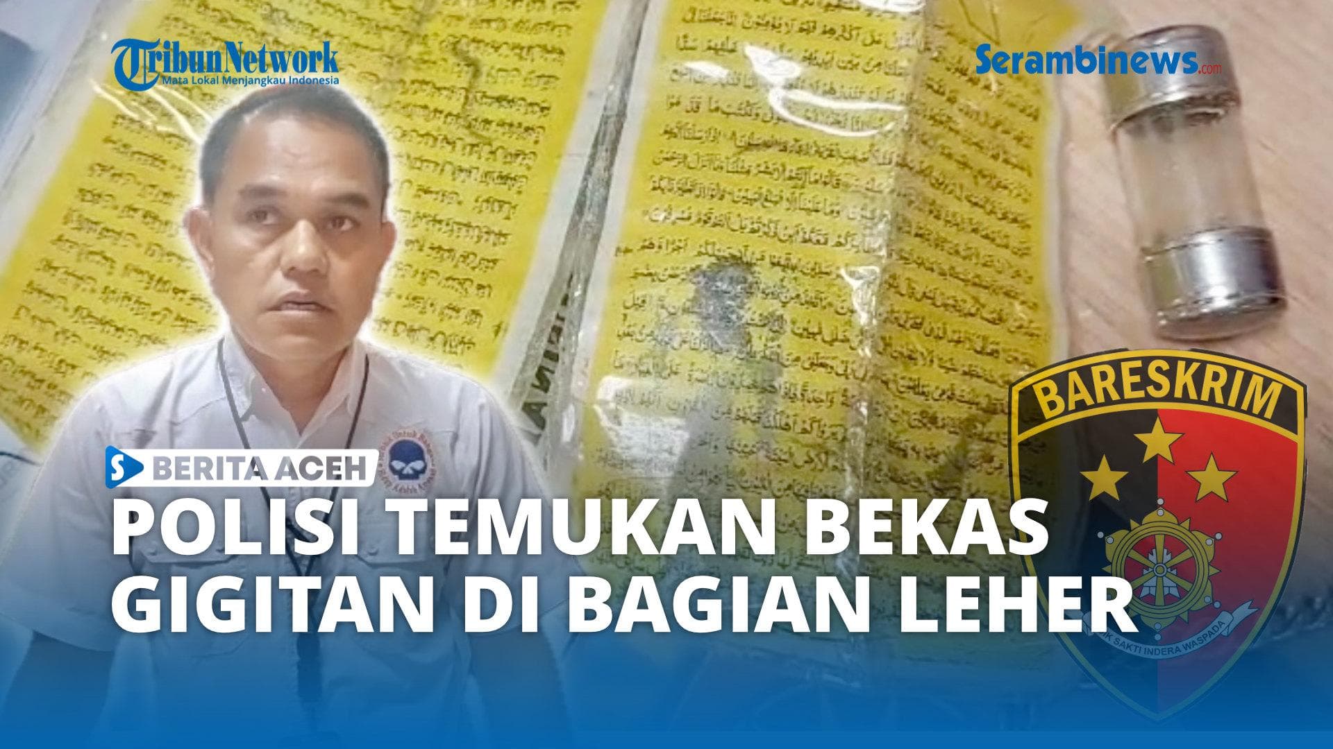 Mayat dengan Gigitan Leher Ditemukan Nelayan Lhokseumawe, Polisi Selidiki Identitas
