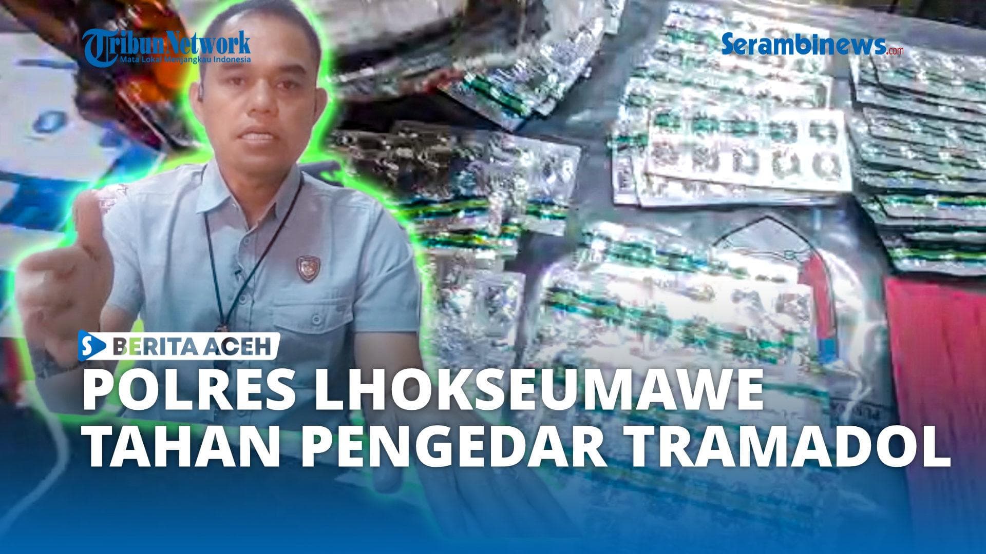Polres Lhokseumawe Tangkap Dua Tersangka Peredaran Tramadol di Aceh Utara