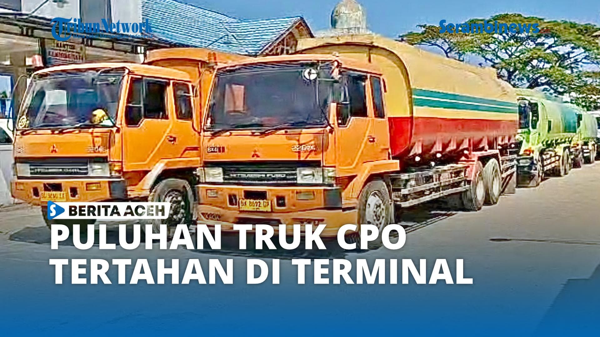 Puluhan Truk CPO Tertahan di Bireuen, Berat Melebihi Izin Jembatan