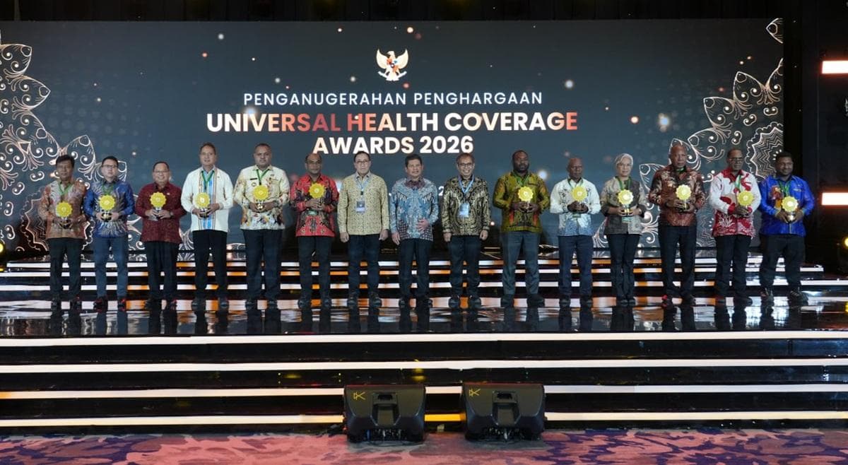 Ratusan Kepala Daerah Aceh Terima UHC Awards 2026, Program JKN Capai 282,7 Juta Jiwa