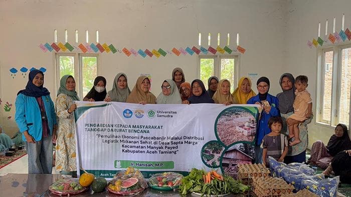 Dosen dan Mahasiswa Unsam Bantu Pemulihan Ekonomi Korban Banjir di Aceh Tamiang