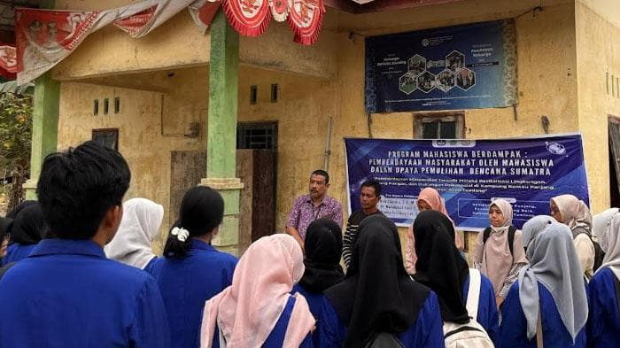 50 Mahasiswa Unsam Bantu Warga Aceh Tamiang Pasca Banjir 2026