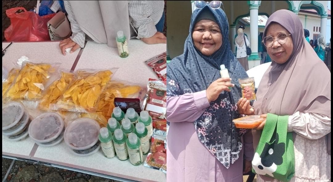 Produk Warga Banjir Aceh Timur Dipasarkan di Eksis Ramadhan USK