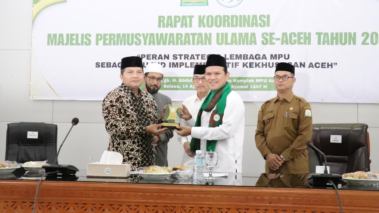 Wagub Aceh Minta Ulama Sampaikan Proses Pembangunan ke Rakyat