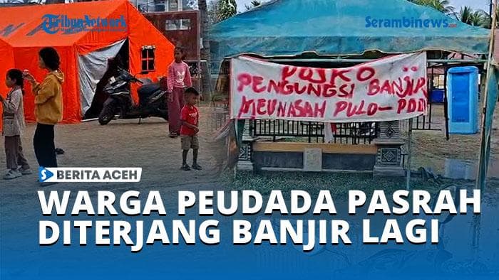 VIDEO - Rumah Warga Meunasah Pulo Peudada Dua Kali Diterjang Banjir dan Lumpur