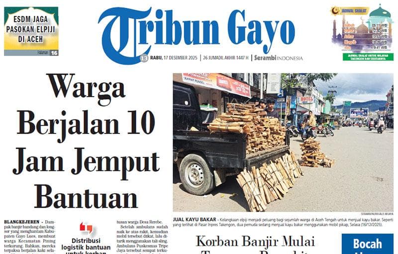 Warga Berjalan 10 Jam Jemput Bantuan
