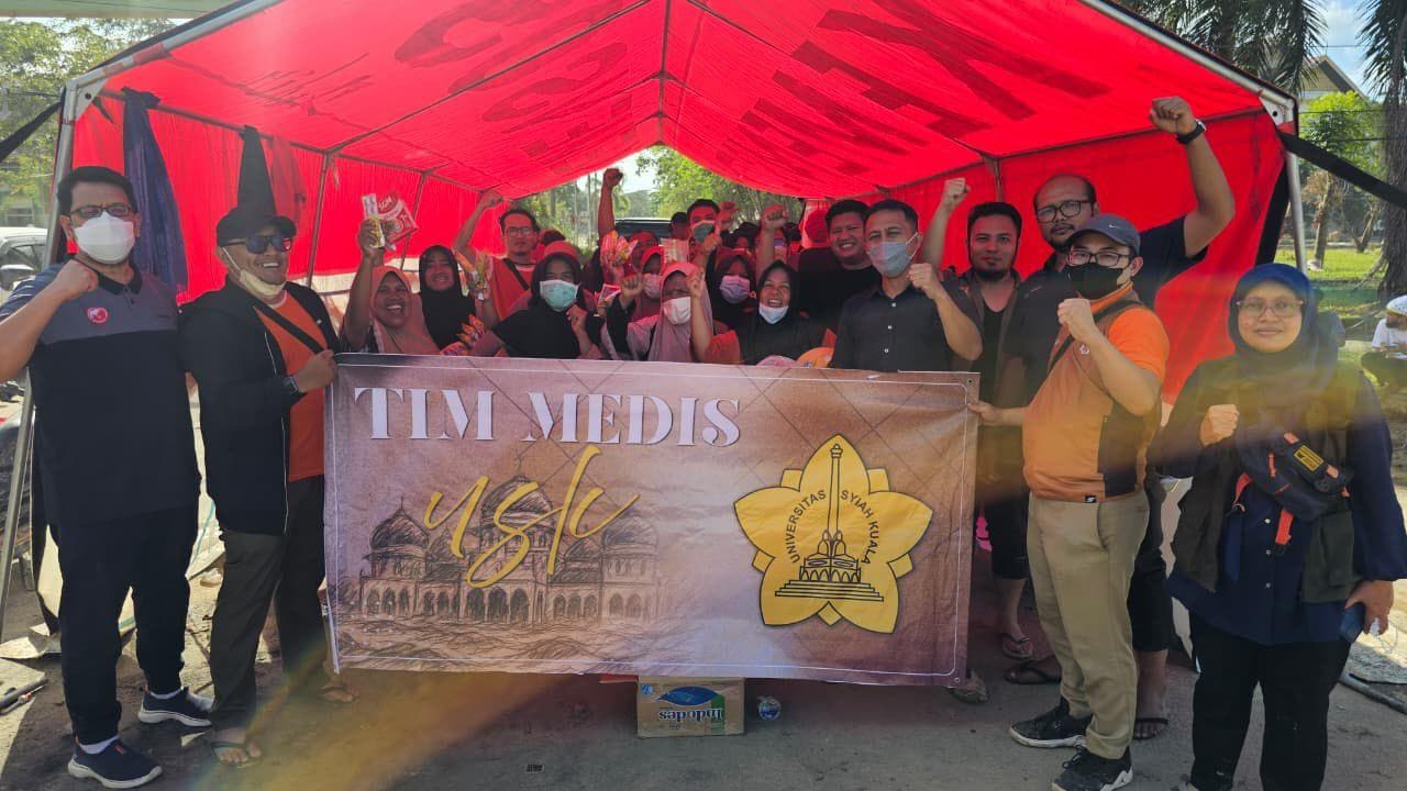 Mobilisasi Tim Kesehatan USK Jangkau Wilayah Terisolasi Terdampak  Siklon Senyar