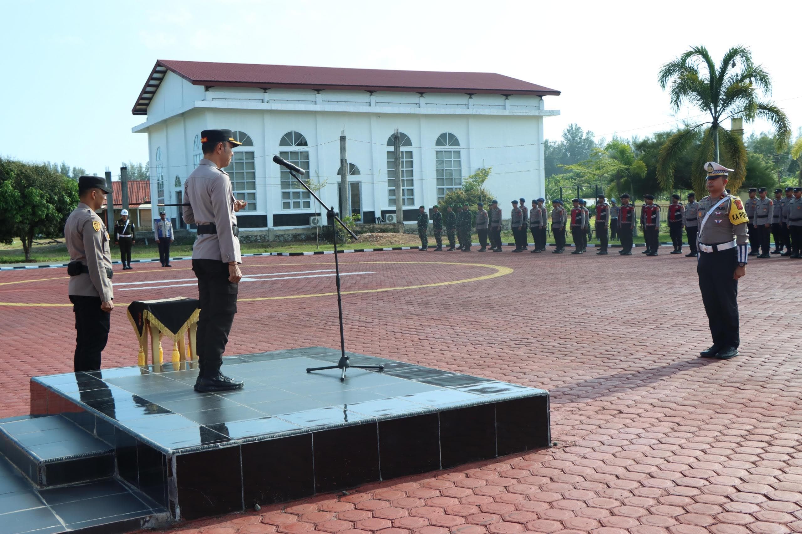 120 Personel Gabungan Amankan Mudik dan Lebaran di Aceh Jaya