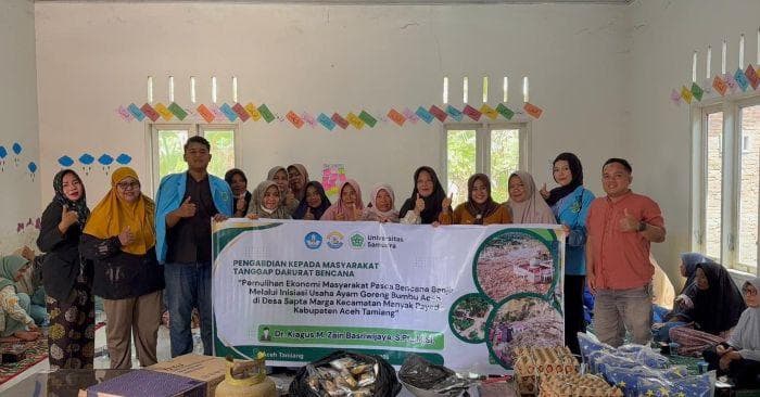 Warga Aceh Tamiang Bangkitkan Ekonomi Pasca Banjir dengan Ayam Goreng Bumbu Aceh