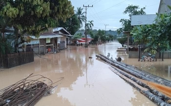 4 Gampong di Aceh Timur Kembali Dikepung Banjir, Warga Trauma Banjir Bandang Lagi