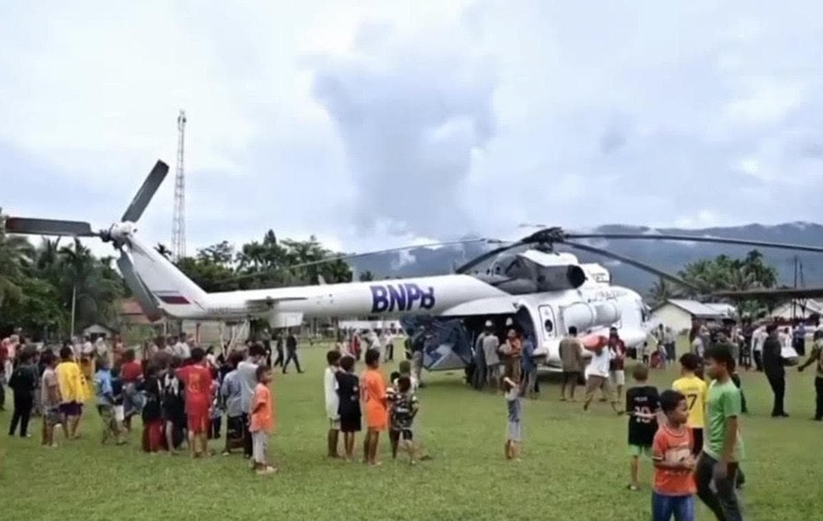 Banjir Aceh: 52 Kecamatan Terisolir, Logistik Dikirim via Udara