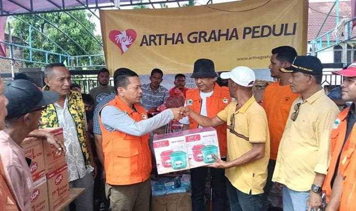Bantuan Artha Graha untuk Korban Banjir Aceh Disalurkan Kosgoro
