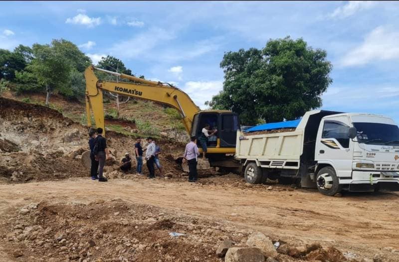 Sopir Bener Meriah Mogok Protes Harga Material Galian C Naik Dua Kali Lipat