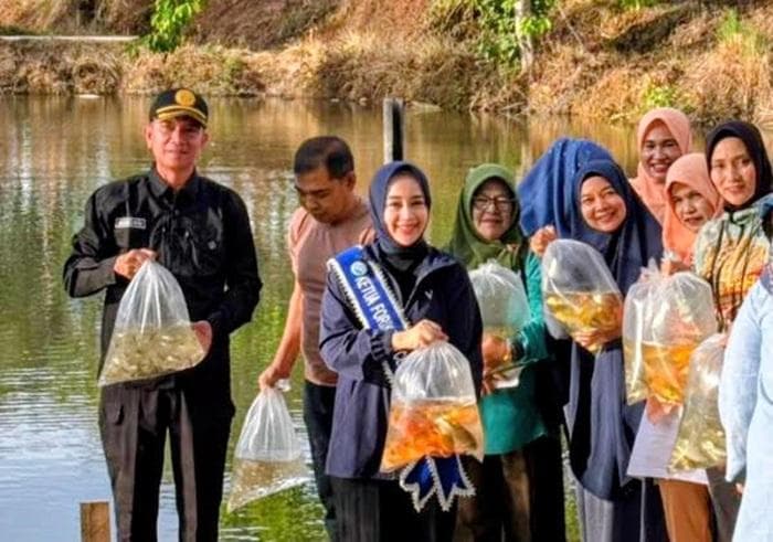 Forikan Aceh Barat Daya Tebar 3.500 Benih Ikan, Dukung Ketahanan Pangan