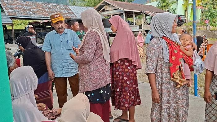 12 Unit Huntara untuk Korban Banjir di Blang Pandak Dikebut dengan Dana BTT Rp 600 Juta