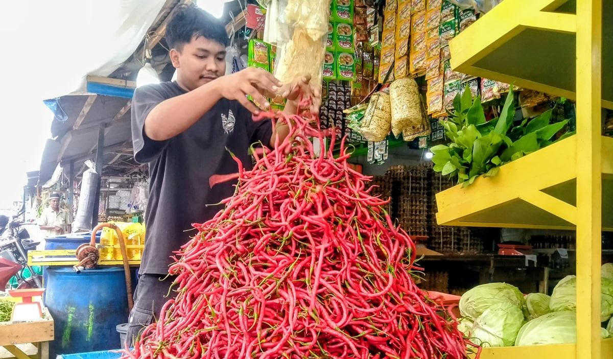 Harga Bahan Pokok di Blangpidie Stabil Menjelang Ramadhan 1447 H