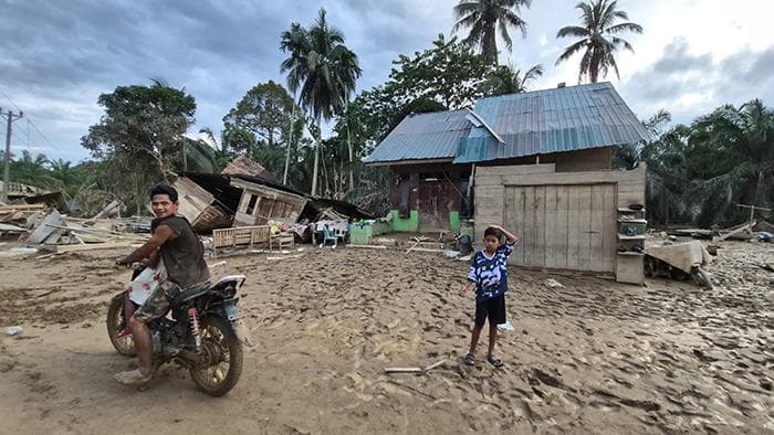 Korban Banjir dapat Jadup Rp 10 Ribu/Orang/Hari