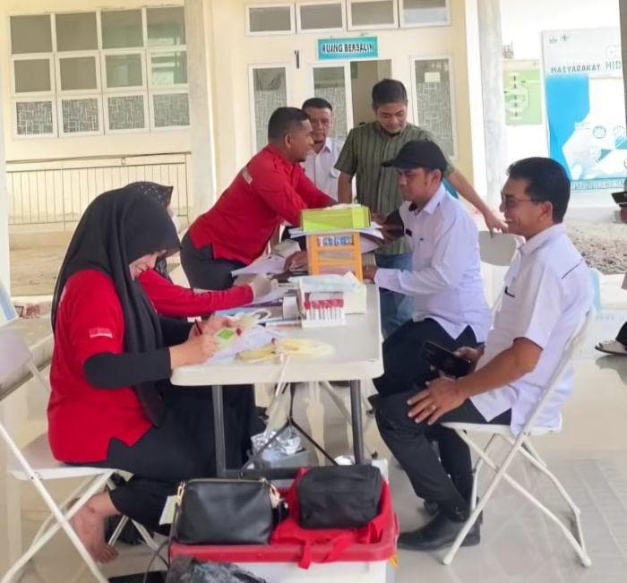 Puskesmas Jangka Bireuen Kumpulkan 57 Kantong Darah, Menangani Kekurangan Stok